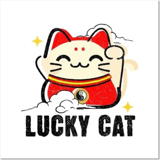 Lucky Cat Posters and Art